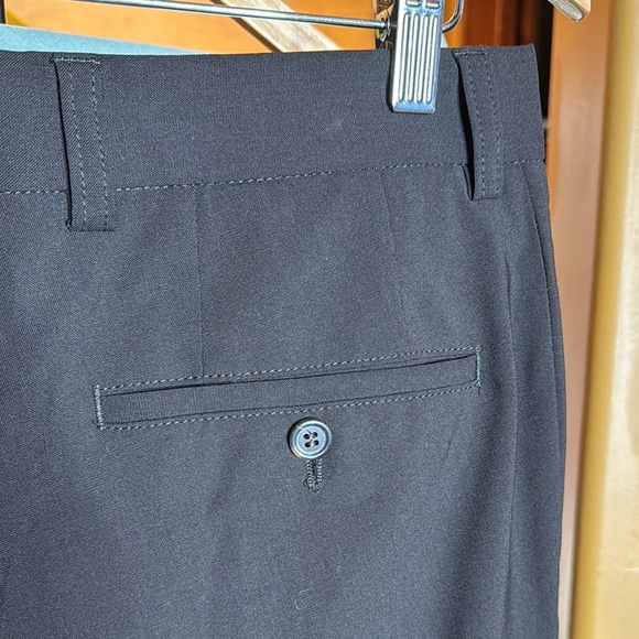 Boss Hugo Boss Dark Chocolate Brown Wool Blend Dress Pants Size 32 x 32 - Picture 3 of 6